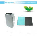 Office Hepa H10 210m3/H 4h Whole Room Air Purifier