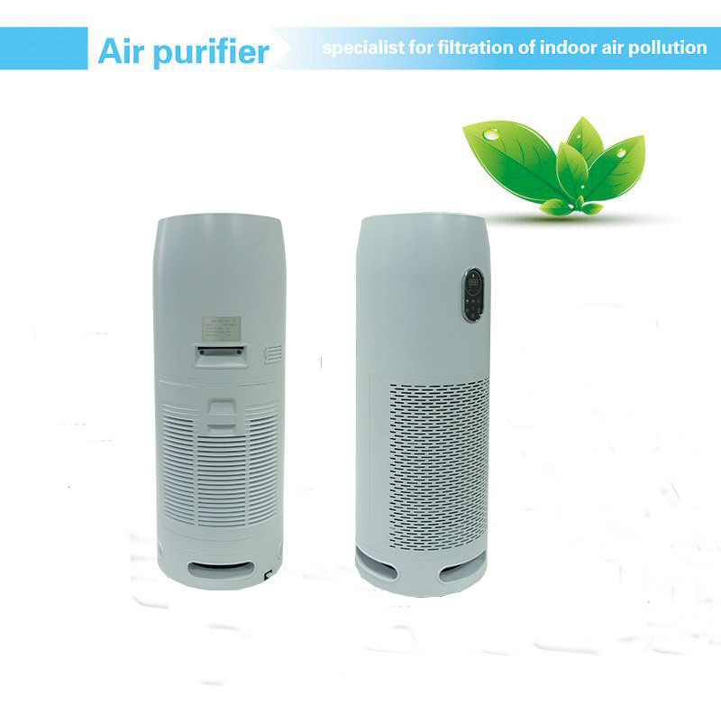 White 300*310*810mm 550m3/H UV Ionizer Air Purifier