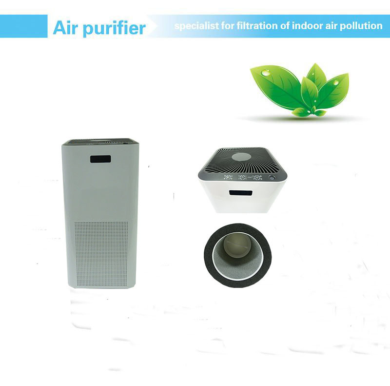 ABS 580m3/H 99.7% Activated Charcoal Air Purifier