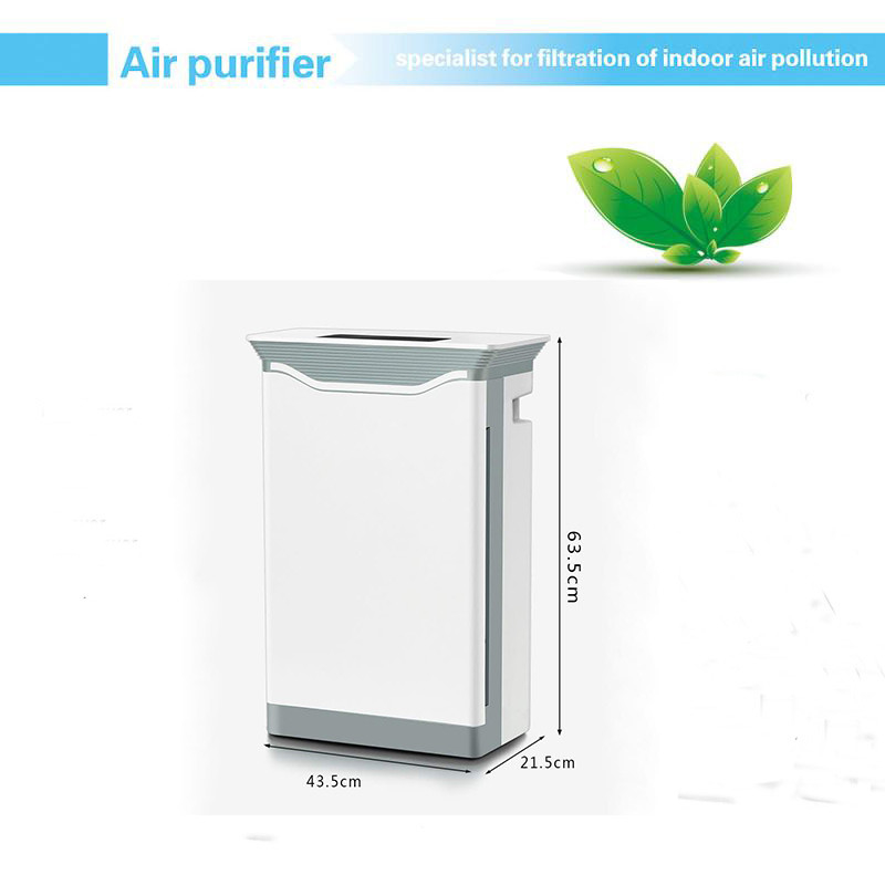 ABS 254nm 100w UV Ionizer Air Purifier for Home