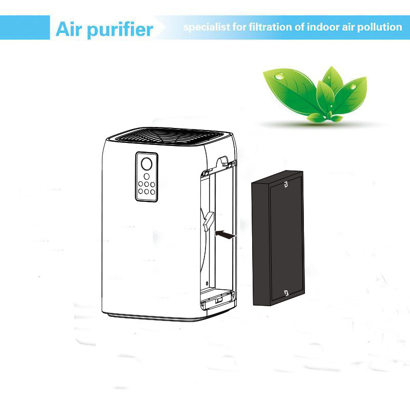 Washable 99.99% 8h Portable Room Air Purifier