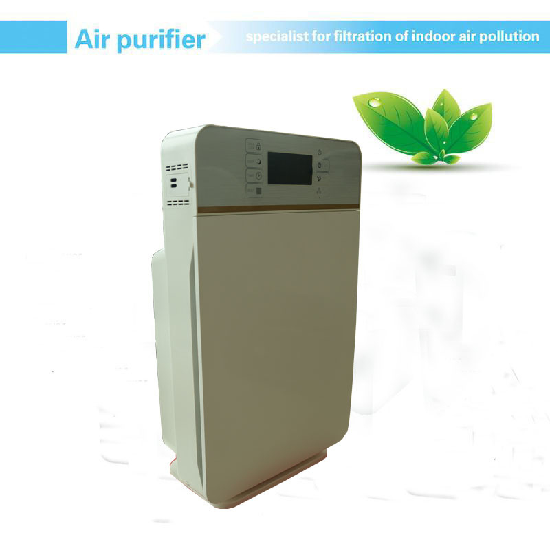 30m2 230m3/H Activated Charcoal Air Purifier 8hrs Timer