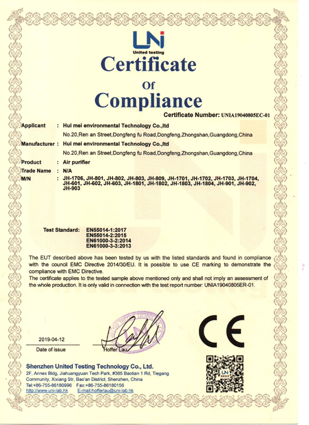 Huimei Environmental Technology Co.,Ltd